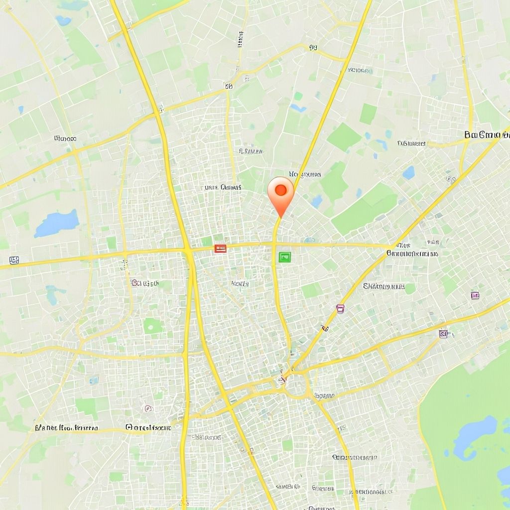 Cyber Park Location Map